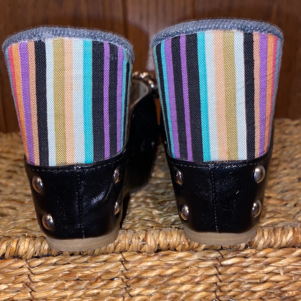 Passions Studded Multi-Colored Platform Sandals-S… - image 8